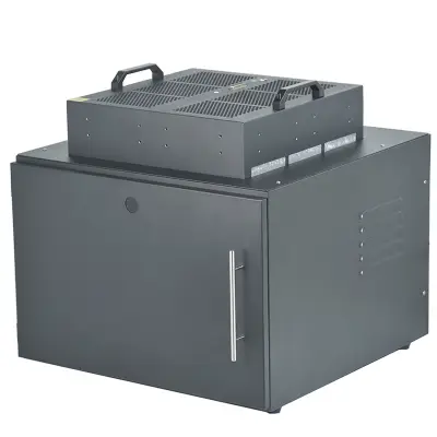 UV LED flood curing setup