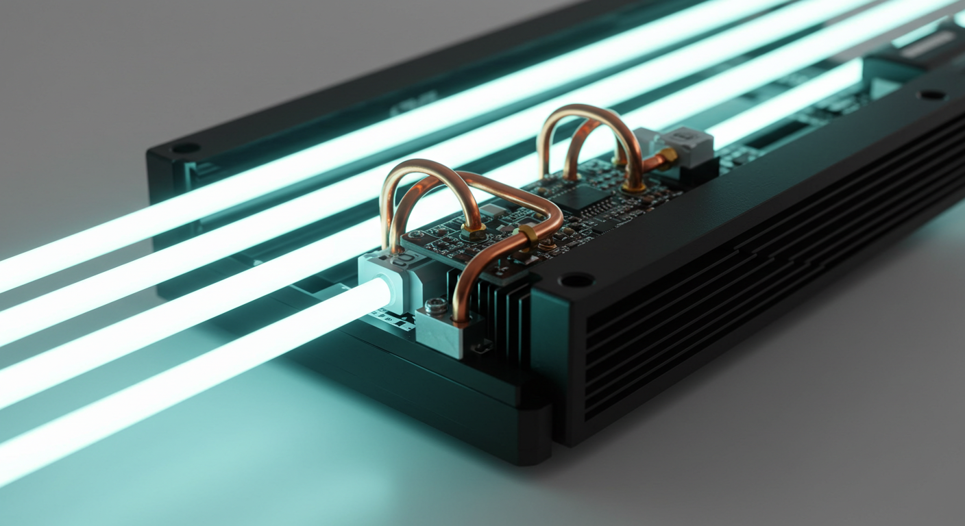 water-cooled UV LED module