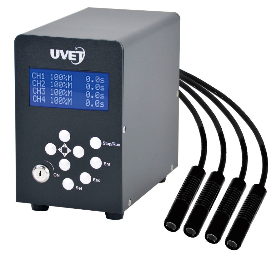 UV LED light guide)
